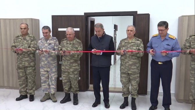 Bakan Akar, İleri Müşterek Harekat Merkezi’nin Açılışını Yaptı