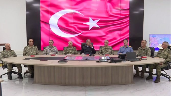 Bakan Akar, İleri Müşterek Harekat Merkezi’nin Açılışını Yaptı