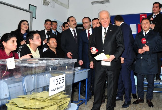 Bahçeli: "Cumhur İttifakı’na Oy Verdim"