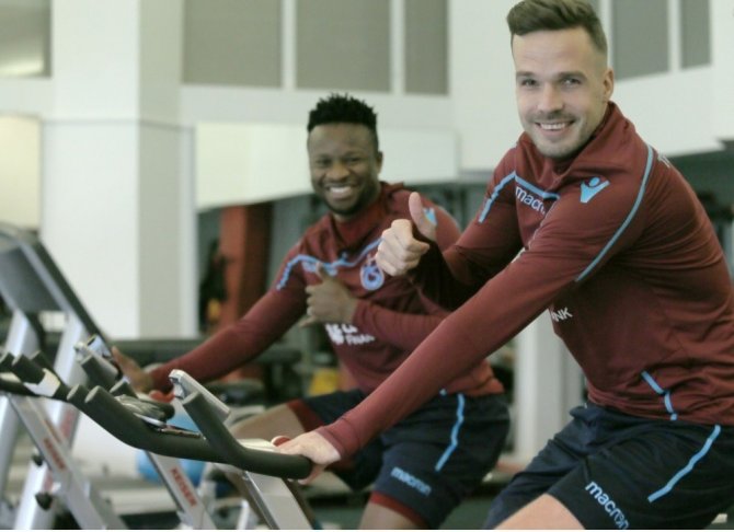 Trabzonspor, Antalyaspor Maçı Hazırlıklarını Sürdürdü