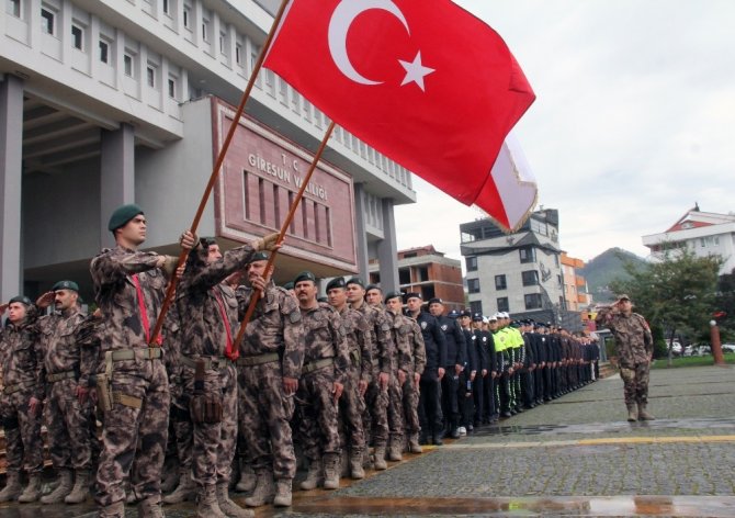 Giresun’da Türk Polis Teşkilatı’nın 174. Yıldönümü Kutlamaları