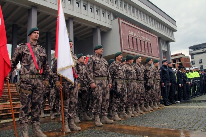 Giresun’da Türk Polis Teşkilatı’nın 174. Yıldönümü Kutlamaları