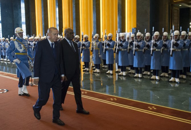 Burkina Faso Cumhurbaşkanı Kabore Ankara’da