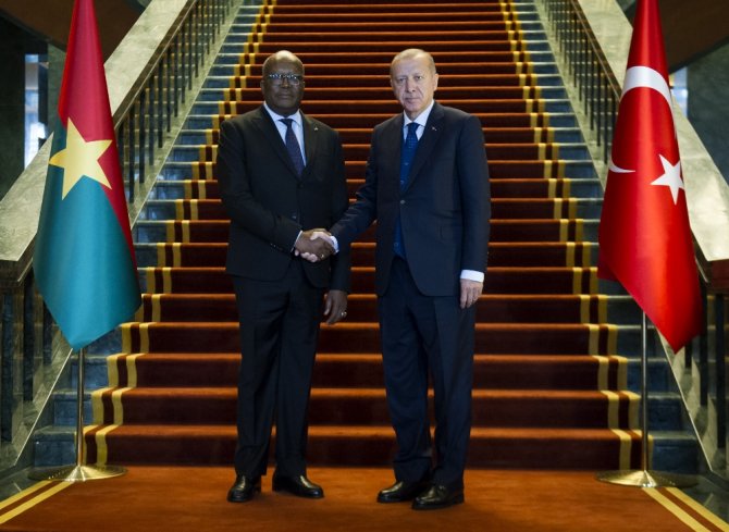 Burkina Faso Cumhurbaşkanı Kabore Ankara’da
