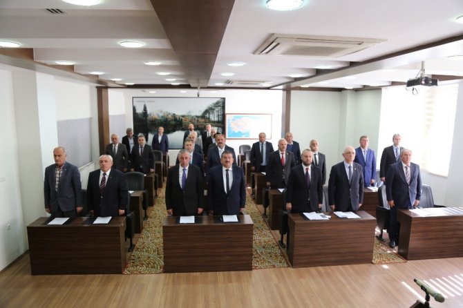 Artvin’de İl Genel Meclisi İlk Toplantısını Yaptı