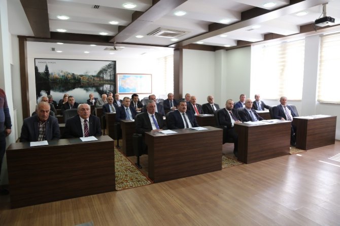 Artvin’de İl Genel Meclisi İlk Toplantısını Yaptı