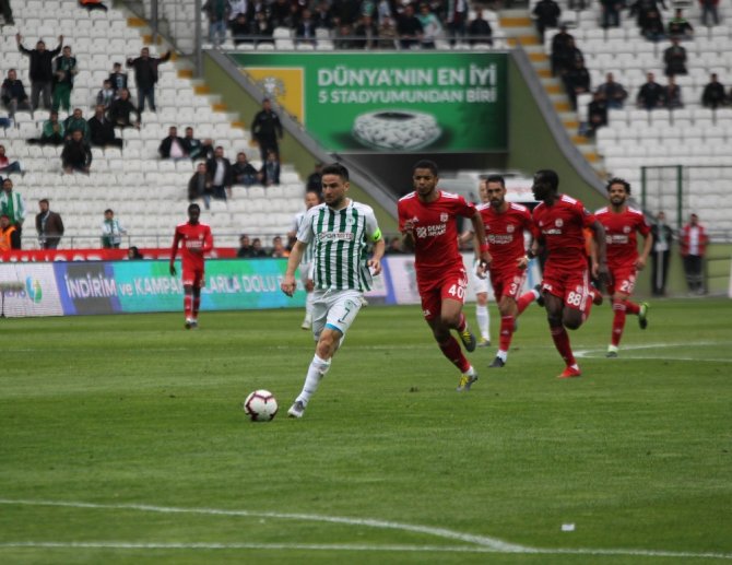 Atiker Konyaspor İle Demir Grup Sivasspor Yenişemedi