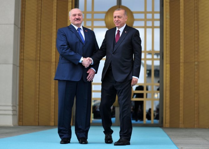 Belarus Cumhurbaşkanı Aleksandr Lukashenko Ankara’da