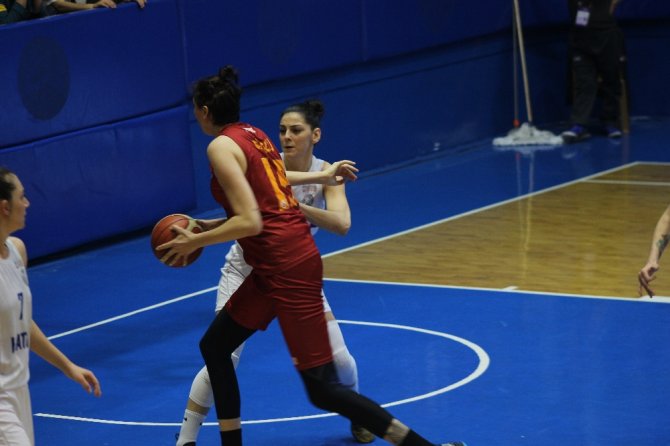 Kadınlar Basketbol Süper Ligi: Hatay Büyükşehir Belediyespor: 62 – Galatasaray: 63