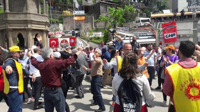 Giresun’da 1 Mayıs Kutlaması