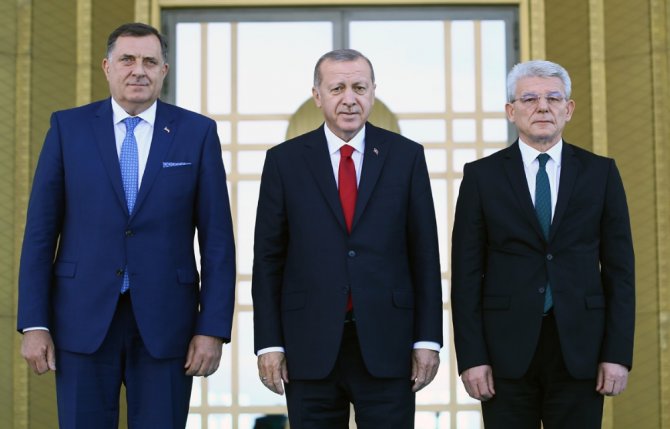 Bosna-hersek Devlet Başkanlığı Konseyi Başkanı Dodik Ankara’da
