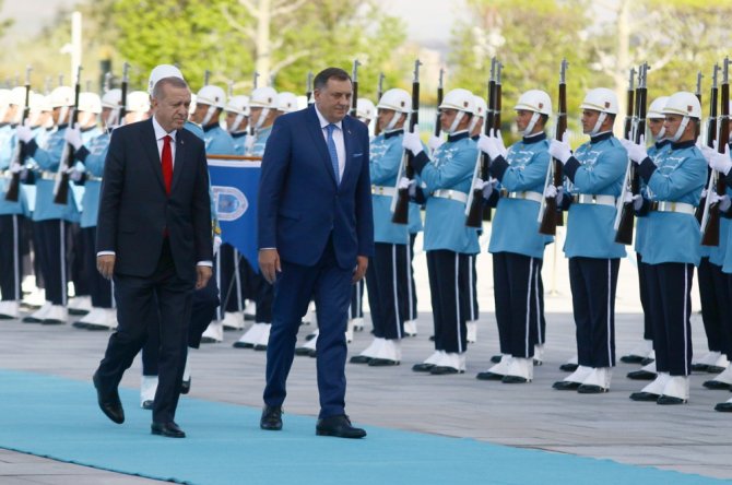 Bosna-hersek Devlet Başkanlığı Konseyi Başkanı Dodik Ankara’da
