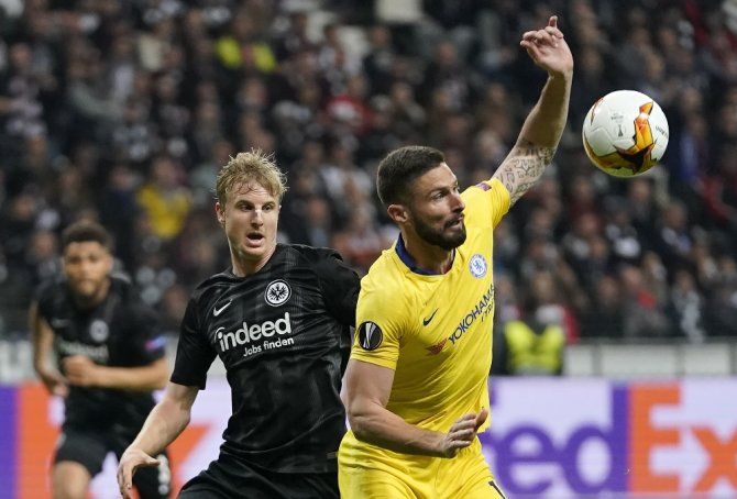E. Frankfurt İle Chelsea Yenişemedi