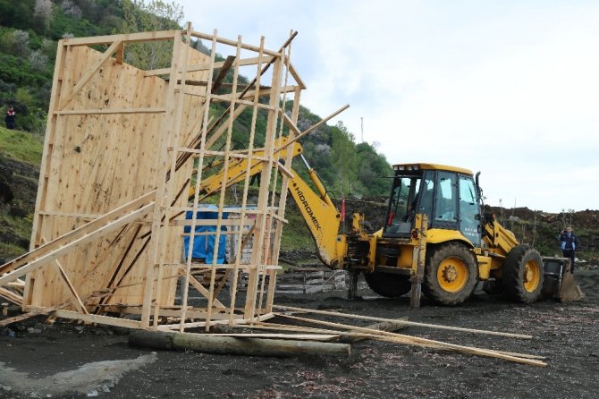 Akçaabat’ta Kaçak Yapılaşmaya Geçit Yok