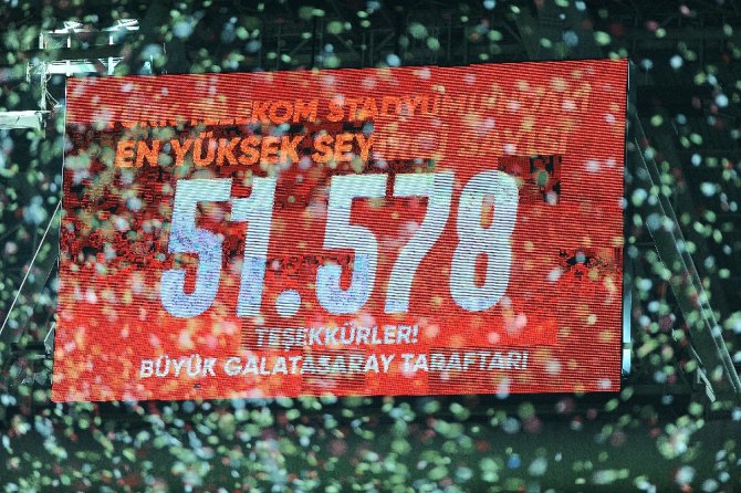 Türk Telekom Stadyumu’nun Seyirci Rekoru Kırıldı