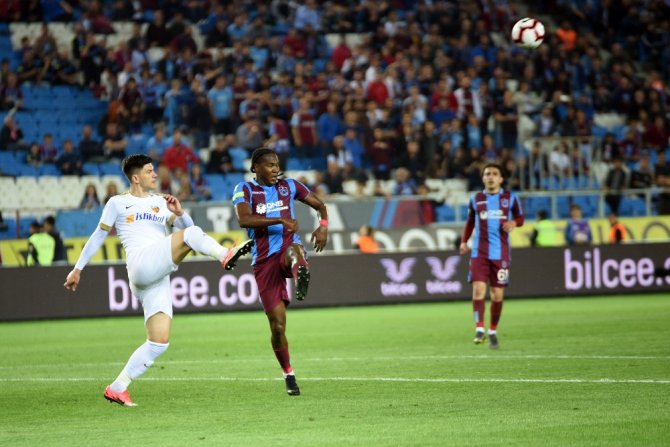 Spor Toto Süper Lig: Trabzonspor: 2 - İstiklal Mobilya Kayserispor: 1 (İlk Yarı)