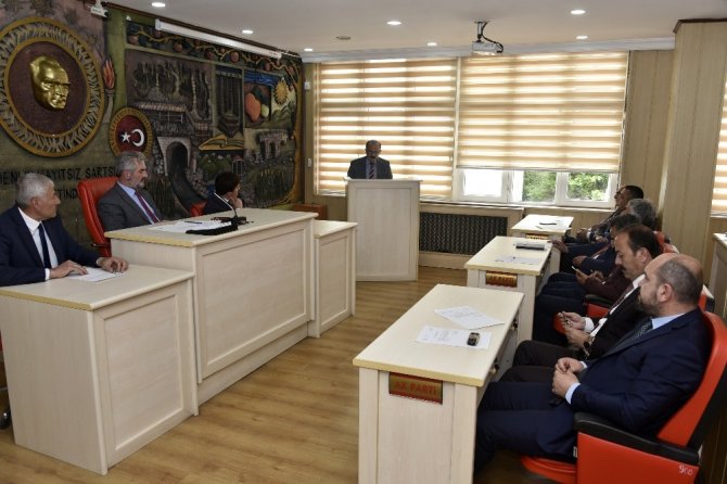 Gümüşhane İl Genel Meclisinin Toplantıları Devam Ediyor