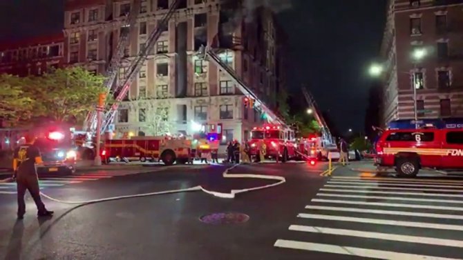 New York’ta Korkutan Yangın: 4’ü Çocuk 6 Ölü