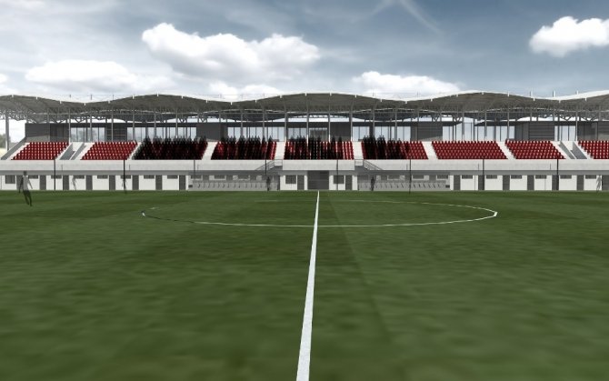 Tsyd Trabzon Şubesi, Çift Yönlü Tribün İnşaatını İnceledi