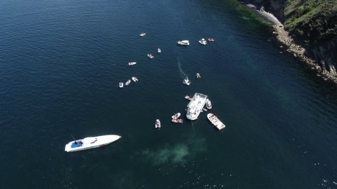 Marmara’da Suyun Altında Nefes Kesen Yarış