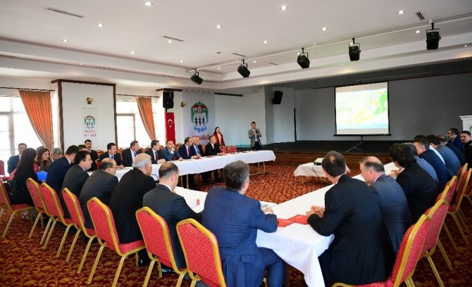 Hıdırnebi Yaylası Turizm Master Planı Toplantısı Yapıldı