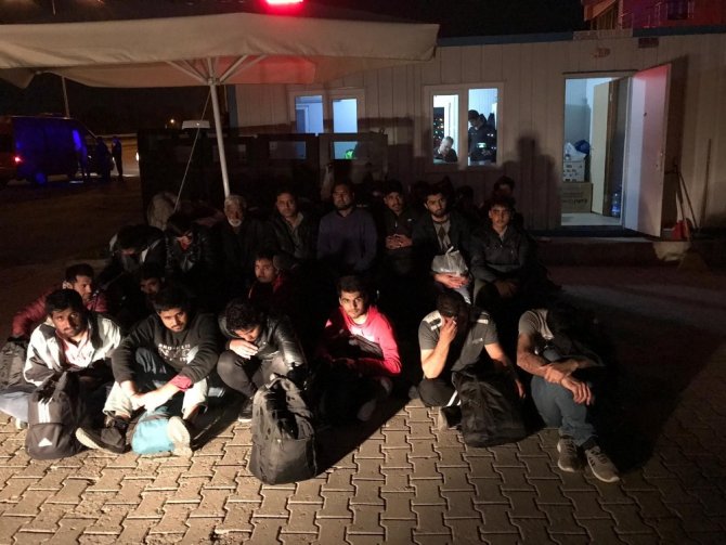 Tekirdağ’da 27 Kaçak Göçmen Yakalandı