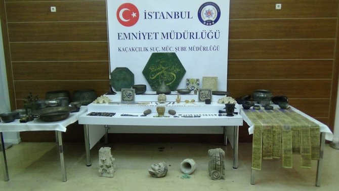 İstanbul’da Tarihi Eser Kaçakçılığı Operasyonları: 7 Gözaltı