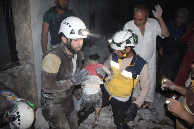İdlib’de Yine Kan Ve Gözyaşı: 11 Ölü