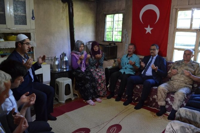 Espiye’de Şehit Ailesine Şehadet Belgesi Verildi