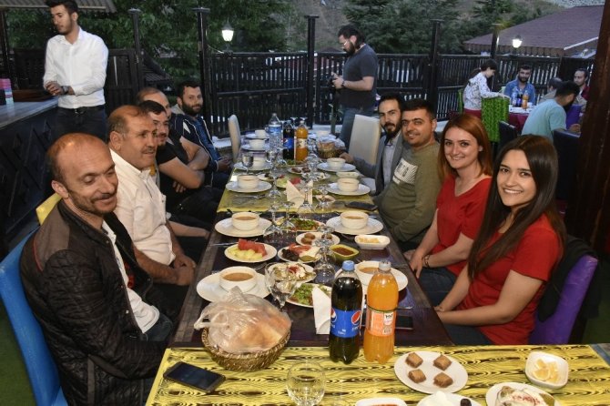 Gümüşhane Basını İftarda Buluştu