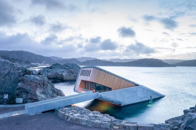 Avrupa’nın İlk Sualtı Restoranı Norveç’te Açıldı