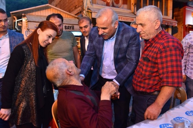 Son İlçe İftarını Ata Yurdu Çaykara’da Yaptı