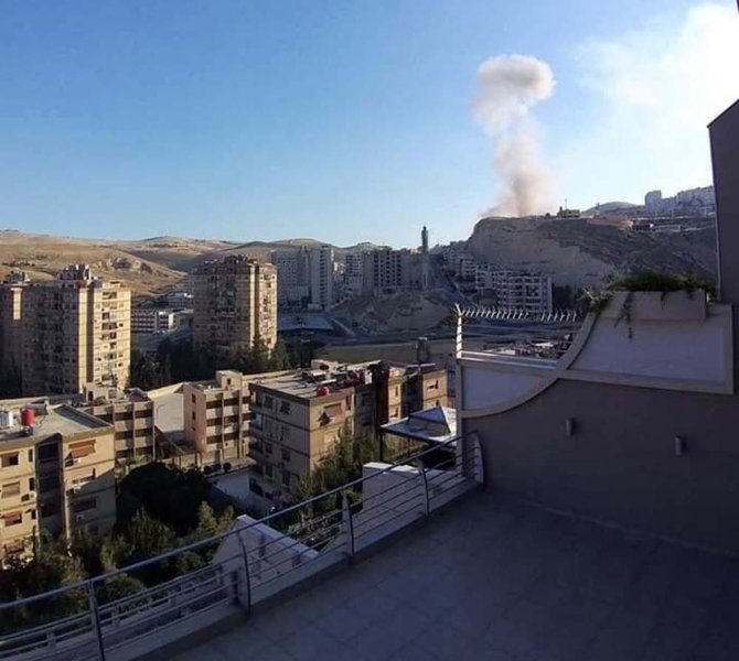 Suriye’nin Başkenti Şam’da Patlama Sesleri
