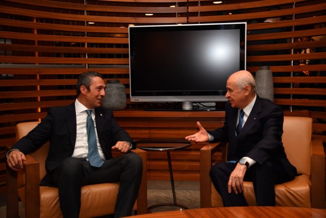 Fenerbahçe Başkanı Koç’tan Mhp Genel Başkanı Bahçeli’ye Ziyaret
