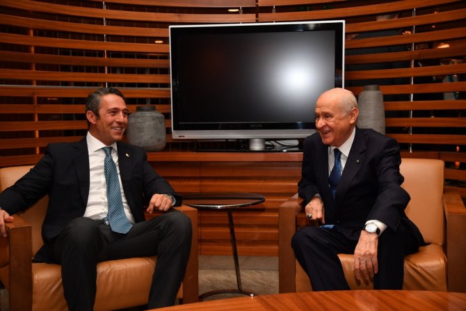 Fenerbahçe Başkanı Koç’tan Mhp Genel Başkanı Bahçeli’ye Ziyaret