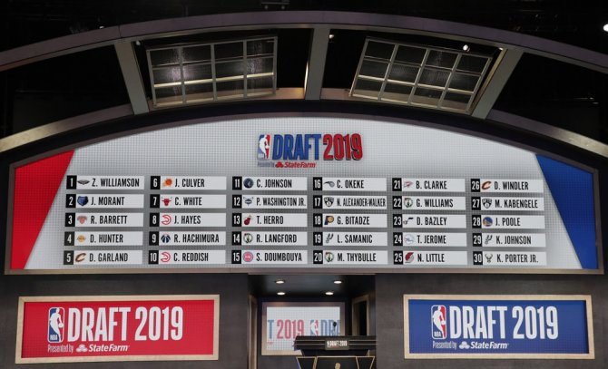 Nba Draftı’nda Pelicans, İlk Sıradan Zion Williamson’ı Seçti