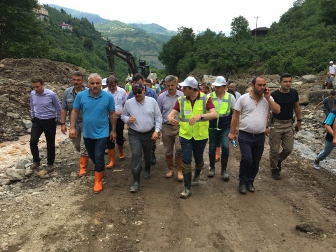 Araklı’da Hasar Tespit Çalışmaları İçin Toplandılar