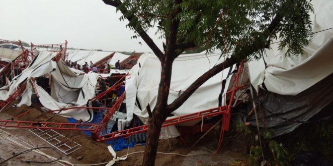 Hindistan’da Ayin Çadırı Çöktü: 14 Ölü, 50’den Fazla Yaralı