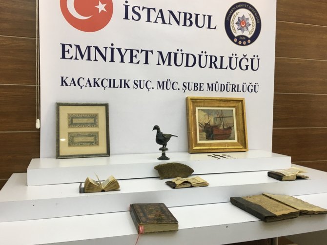 İstanbul’da Tarihi Eser Operasyonu