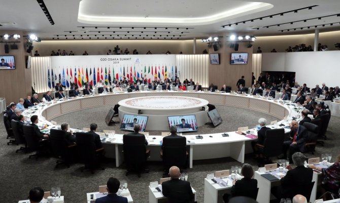 G20 Liderleri Dijital Ekonomi Oturumunda Buluştu