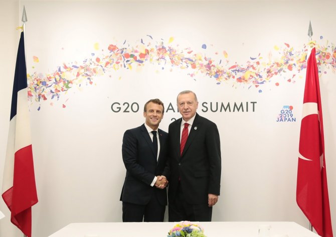 Erdoğan, Fransız Mevkidaşı İle Bir Araya Geldi