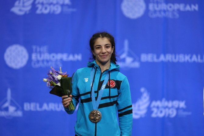 Avrupa Oyunları’nda Evin Demirhan’dan Bronz Madalya