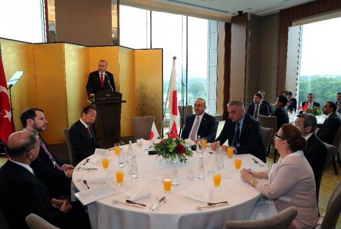 Japonya Temsilciler Meclisi Başkanı Tadamori’yi Kabul Etti
