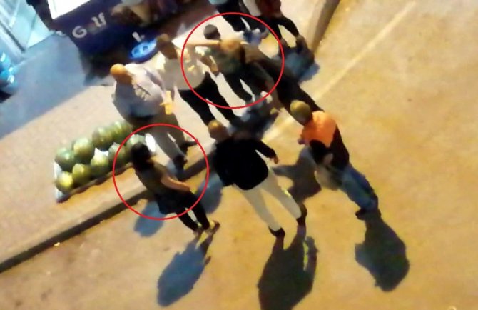 Şiddet Gördüğü Şahıstan Kaçarken Yardımına Mahalleli Yetişti