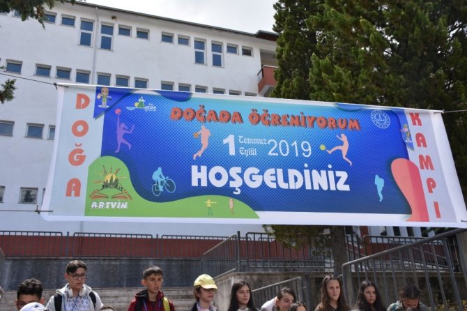 “Doğada Öğreniyorum” Kampları Artvin’de Başladı