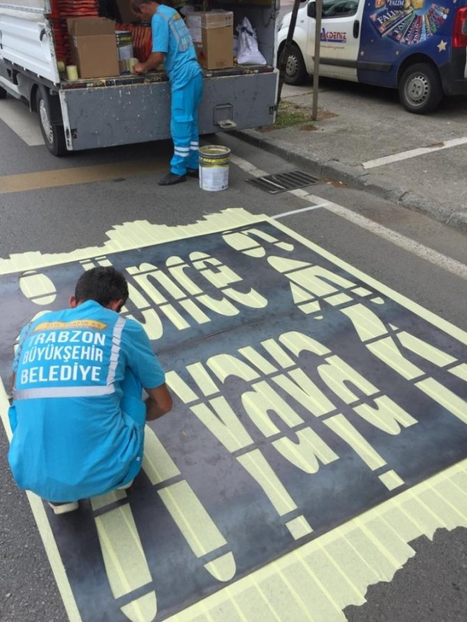 Büyükşehir, Yaya Öncelikli Çalışıyor