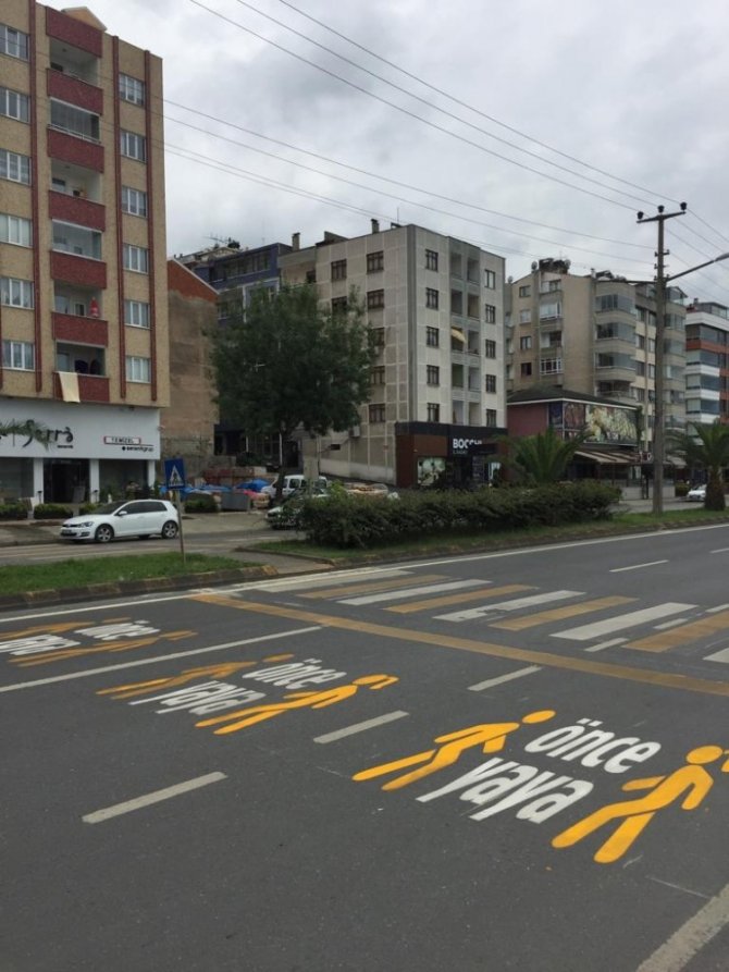 Büyükşehir, Yaya Öncelikli Çalışıyor