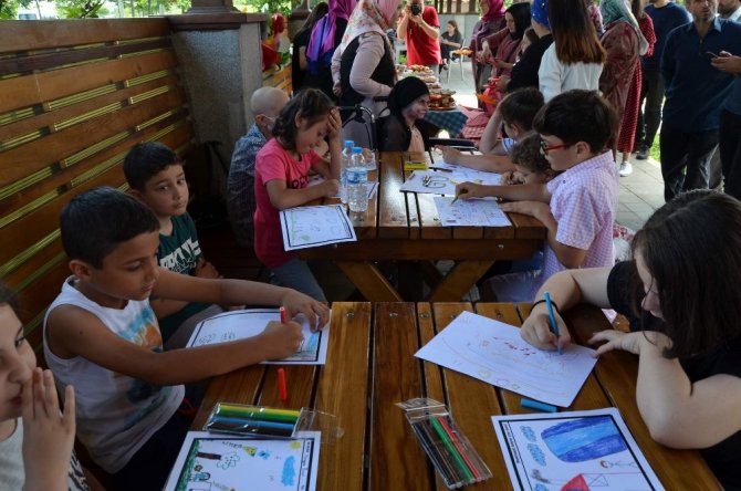 Hayallerindeki Hastane Bahçesini Çizdiler