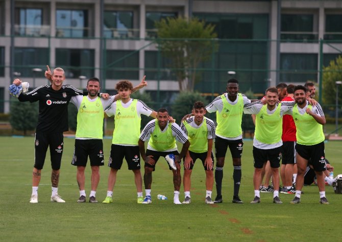 Beşiktaş Taktik Çalıştı