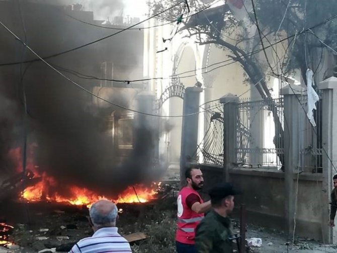 Suriye’nin Haseke Kentinde Patlama